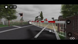 Great Norford Level Crossing  North Yorkshire Roblox 28102024 [upl. by Nareht]