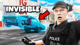 The Invisible Pontiac In GTA 5 Roleplay [upl. by Yffat]