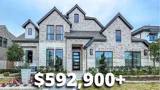 MASSIVE LUXURY 2 STORY MODEL HOUSE TOUR NEAR HOUSTON TEXAS  4 Bed  3 Bath  3393 SqFt  592900 [upl. by Naul687]