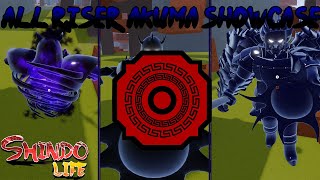 Shindo Life Riser Akuma Showcase  Full Spirit [upl. by Miles972]