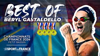 🏊‍♂️ Le Best Of de BERYL GASTALDELLO  Championnats de France Elite en petit bassin 2024 [upl. by Norek]