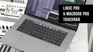 5 minutes with Logic Pro and the new MacBook Pro Touch Bar [upl. by Livvyy]