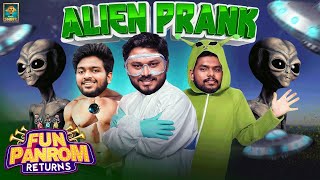 Alien Prank  Fun Panrom Returns  Vj Siddu Settai Sheriff Harshath Khan  Blacksheep [upl. by Erde463]