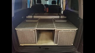 ¿Cómo hacer muebles KIT CAMPER🚐 Citroen Berlingo FURGO CAMPER MUEBLES [upl. by Lalise]