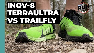 Inov8 TrailFly Ultra G300 vs Terraultra G270 review The best marathon des Sables running shoe [upl. by Leugimsiul951]