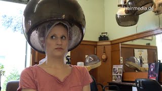 6300 Janina wet set shampoo and set hairsalon vintage full video [upl. by Alec]