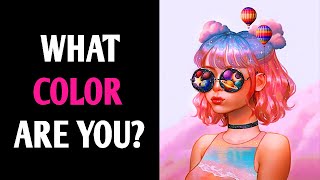 WHAT COLOR ARE YOU Personality Test Quiz  1 Million Tests [upl. by Rettuc905]