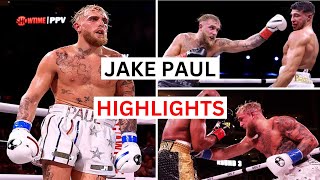 Jake Paul Highlights amp Knockouts [upl. by Aseeram]