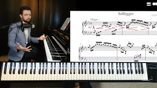 A Lesson on CPE Bach Solfeggietto [upl. by Ilram836]