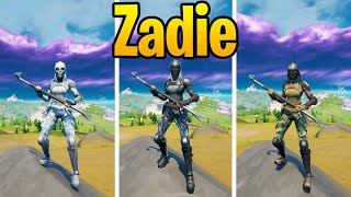 Zadie Skin Gameplay in Fortnite [upl. by Montanez]