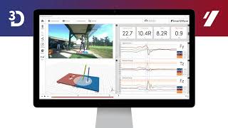 S2M 3D Force Plates  Trackman Data [upl. by Rehtae941]