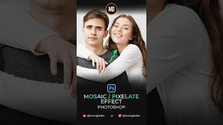 Hide Your Girlfriend Face  How to Mosaic Pixelate an image in Photoshop [upl. by Copp]