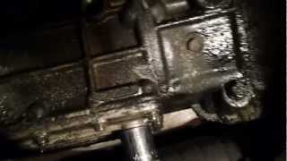 Transmission Gear Oil Change Ford Ranger 5 speed First Generation [upl. by Colan]