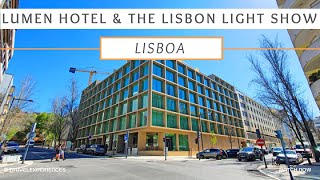 Lisboa  Lumen Hotel amp The Lisbon Light Show [upl. by Krefetz]