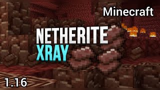 Minecraft Netherite Xray [upl. by Adiehsar]