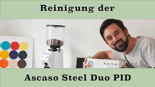 So einfach reinigst du deine Ascaso Steel Duo PID Siebträgermaschine [upl. by Enneite]