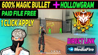 OB47 Magic Bullet  Hologram  Free Fire Anti Blacklist Cs Rank Working antiban HEADSHOT HACK FF [upl. by Yerkovich22]