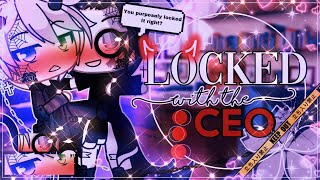 ⛓🥵Locked With The CEO🥵⛓  BLGAY  GachaLife MiniMovie  GLMM  PART 1 [upl. by Anayad536]