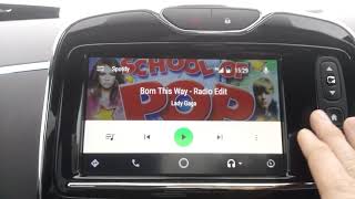 How to use Android Auto in a Renault Zoe [upl. by Elrem794]