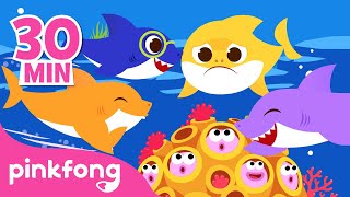 Baby Shark More and More  Best Baby Shark Songs ONLY  Pinkfong Songs for Kids [upl. by Alyson]