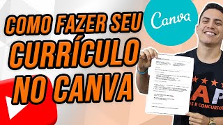 CURRÍCULO NO CANVA [upl. by Stannfield]