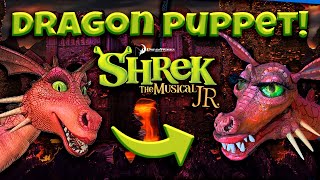 Shrek the Musical Dragon Puppet [upl. by Effy]