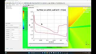 How to Create and Export Cp plots for an airfoil in Ansys Fluent [upl. by Albertson]