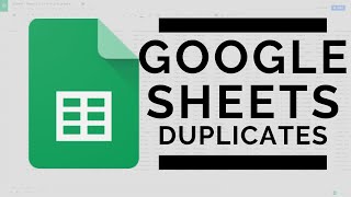 Google Sheets  Identify Duplicates between Two Worksheets [upl. by Dammahum797]