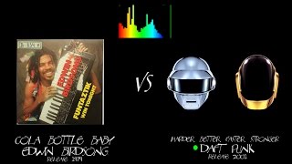 Daft Punk Harder Better Faster Stronger VS Edwin Birdsong Cola Bottle Baby [upl. by Welles]