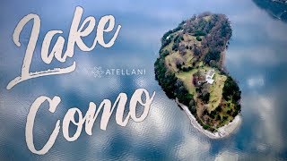 Lake Como travel guide by drone  Villa dEste  Comacina Island  5K [upl. by Dorfman]