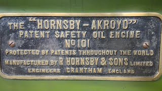 Hornsby Ackroyd No101 at the Anson Engine Museum [upl. by Nivac]