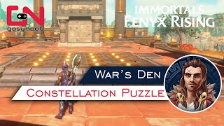 Immortals Fenyx Rising Constellation Myth Shield Challenge Wars Den Ares Puzzle [upl. by Iur]