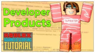 Advanced Roblox Scripting Tutorial 16  Developer Products  MarketplaceService 2019 [upl. by Bram]