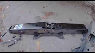 Replacing RVTrailer Stabilizer Scissor Jack [upl. by Ytsenoh]