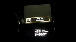 Nissan Invalid Key ID on Push To Start [upl. by Goldy382]