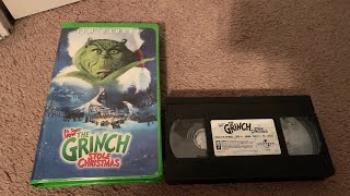 Opening to Dr Seuss’ How the Grinch Stole Christmas 2001 VHS [upl. by Jakob]