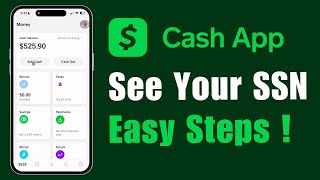 How to See Your Social Security Number on Cash App [upl. by Theresita]