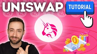 Uniswap Tutorial Beginner Walkthrough [upl. by Dnamra]