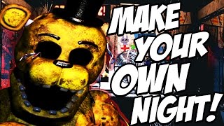 MAKE YOUR OWN NIGHT  Fazbear Studio 1 FNAF Night Creator [upl. by Maryn587]