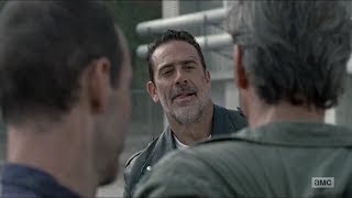 Simon Is Caught Red Handed By Negan The Walking Dead 8x15 [upl. by Llerad78]