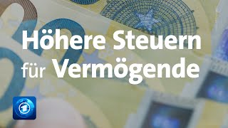 Diskussion über höhere Steuern für Vermögende [upl. by Yadnus]