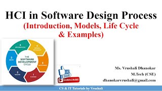 HCI 42 HCI in Software Design Process Models amp Life Cycle with Example [upl. by Markus]