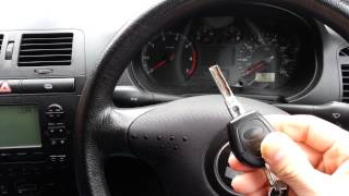 Seat Ibiza Key Fob Programming 1999  2002 [upl. by Syla]