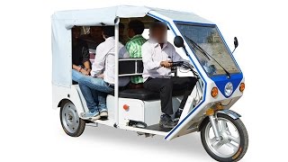 Terra Motors Electric Auto Rickshaw R6 Is For India [upl. by Niwdla677]