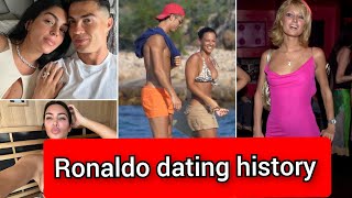 Cristiano Ronaldo’s Dating Life Revealed From Irina Shayk to Georgina Rodríguez cristianoronaldo [upl. by Simons]