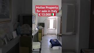 €13K Molise Property for sale in Italy  Cheap House in Castelbottaccio [upl. by Marfe]