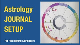 Astrology JOURNAL SETUP  for Forecasting Astrologers [upl. by Robins]