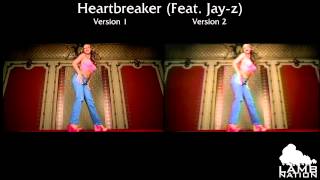 Mariah Carey  Heartbreaker feat JayZ  Versions [upl. by Bonar905]