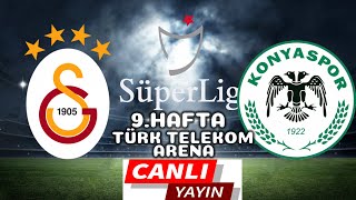 GALATASARAY KONYASPOR MAÇI CANLI İZLE [upl. by Norrag242]