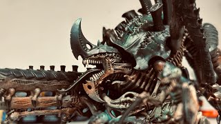 How to paint realistic Tyranids [upl. by Leidgam443]